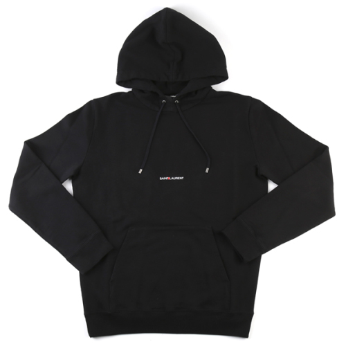 Logo print hoodie