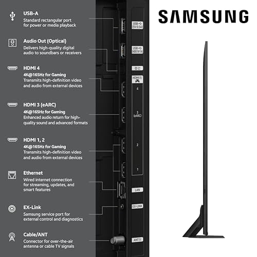 QN90F 43" 4K HDR Smart Neo QLED Mini-LED TV (2025)