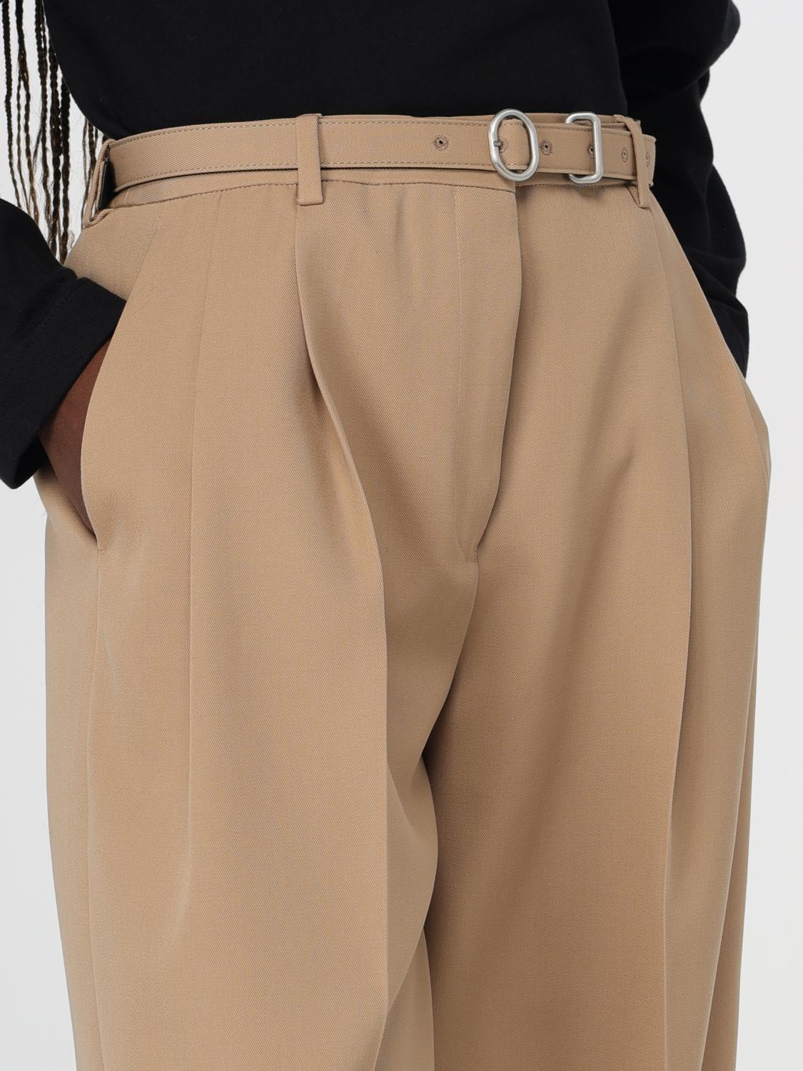 Pants Woman color Beige