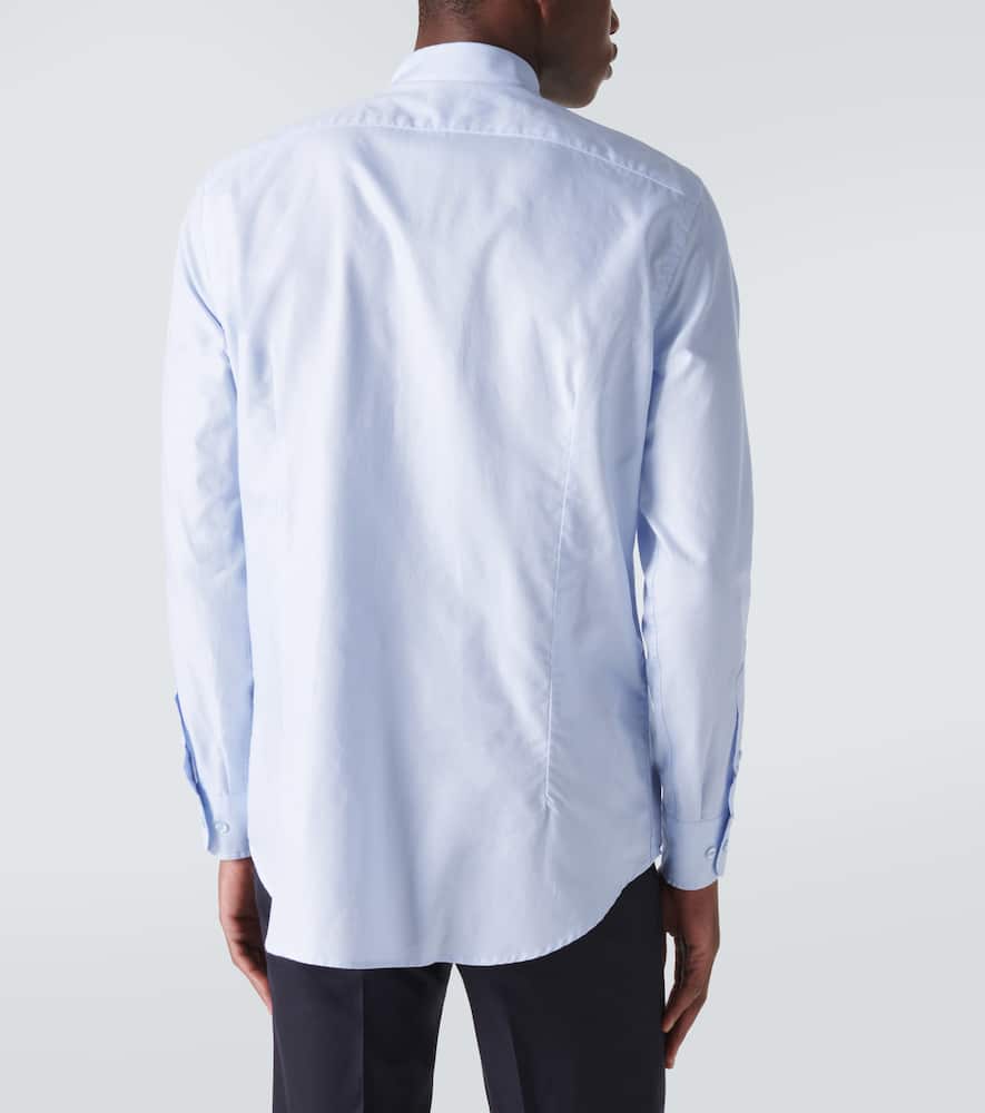 Logo cotton Oxford shirt