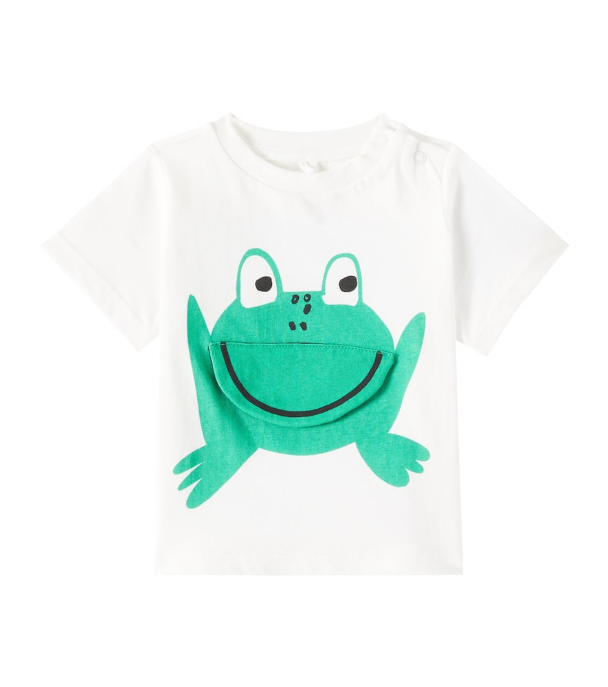 Stella McCartney Kids Baby printed cotton jersey T-shirt
