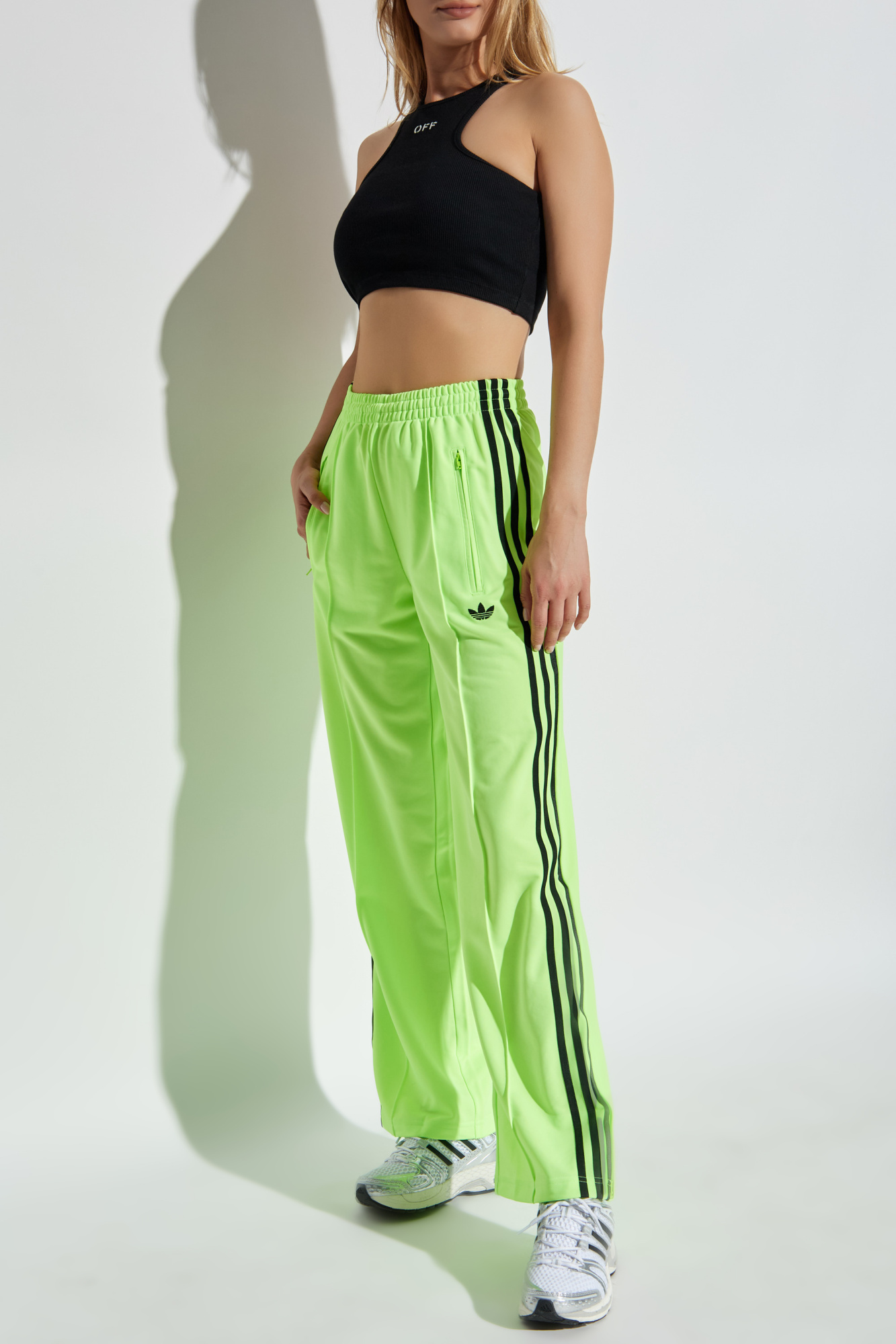Straight-leg Sweatpants, Women's, Neon