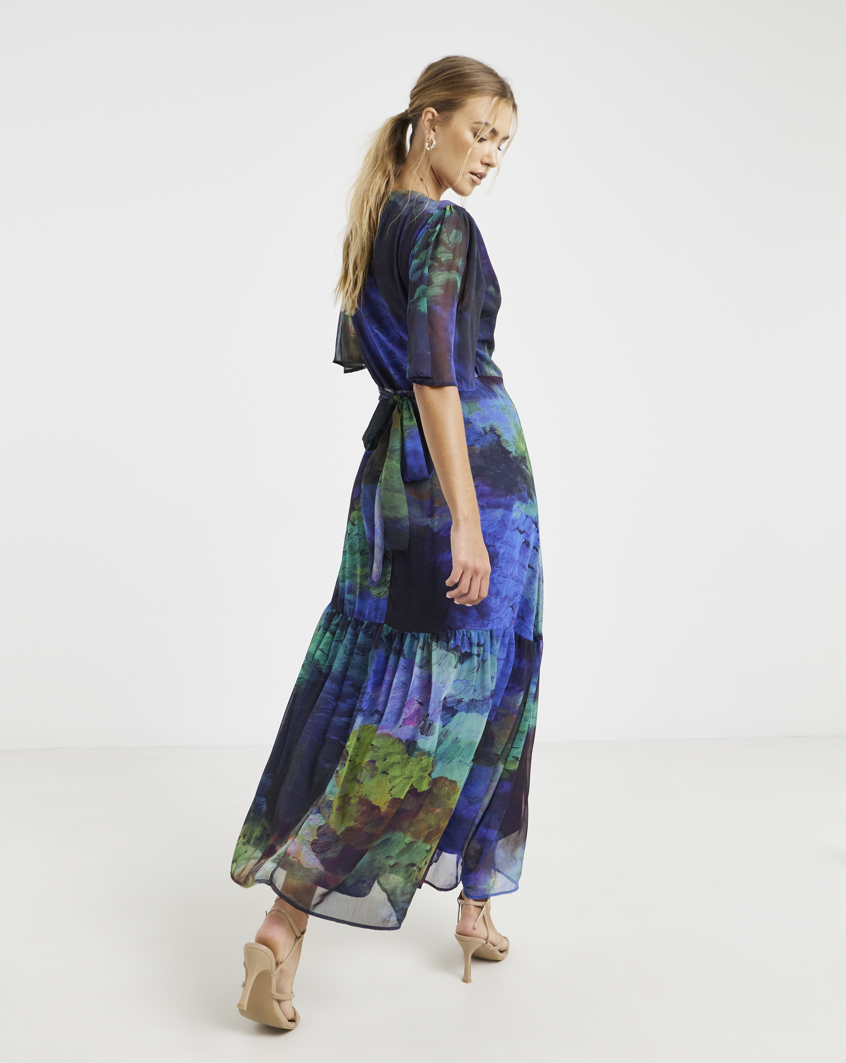 Hope & Ivy Jacqueline Wrap Maxi Dre