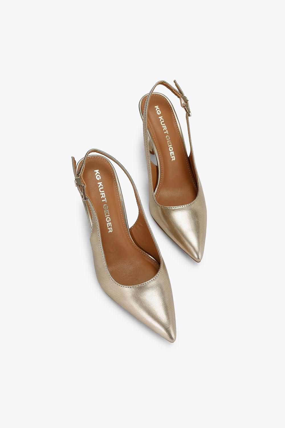 KG Kurt Geiger Women's 'Adina' Heels in Gold