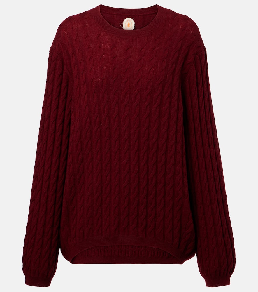 Wool and cashmere sweater