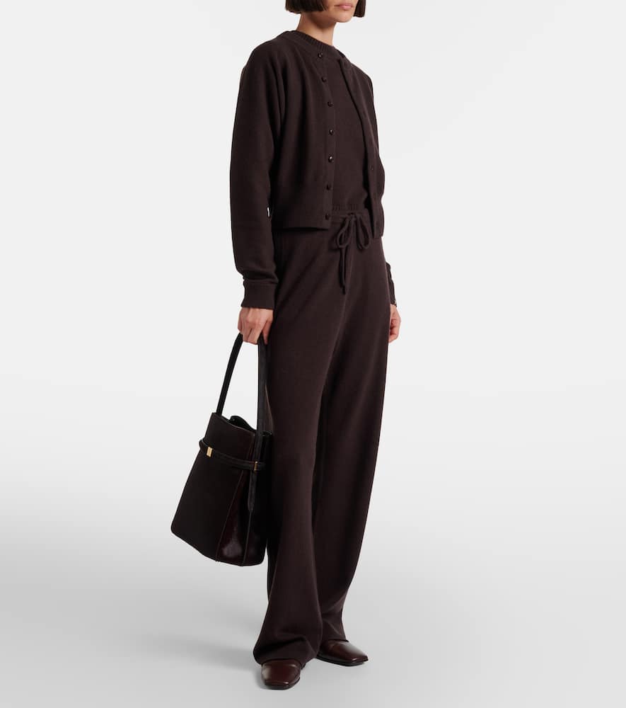 Run cashmere-blend sweatpants