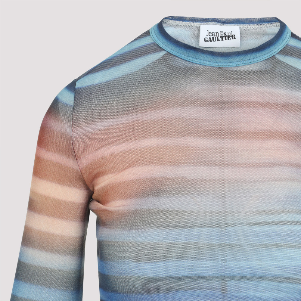 Light Blue Long Sleeve Top