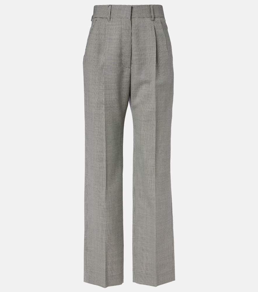 Blazé Milano Fox houndstooth straight pants