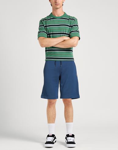 Man Shorts & Bermuda Shorts Navy Size S Cotton