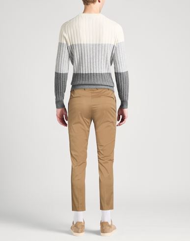 Man Pants Khaki Size 32 Cotton, Elastane