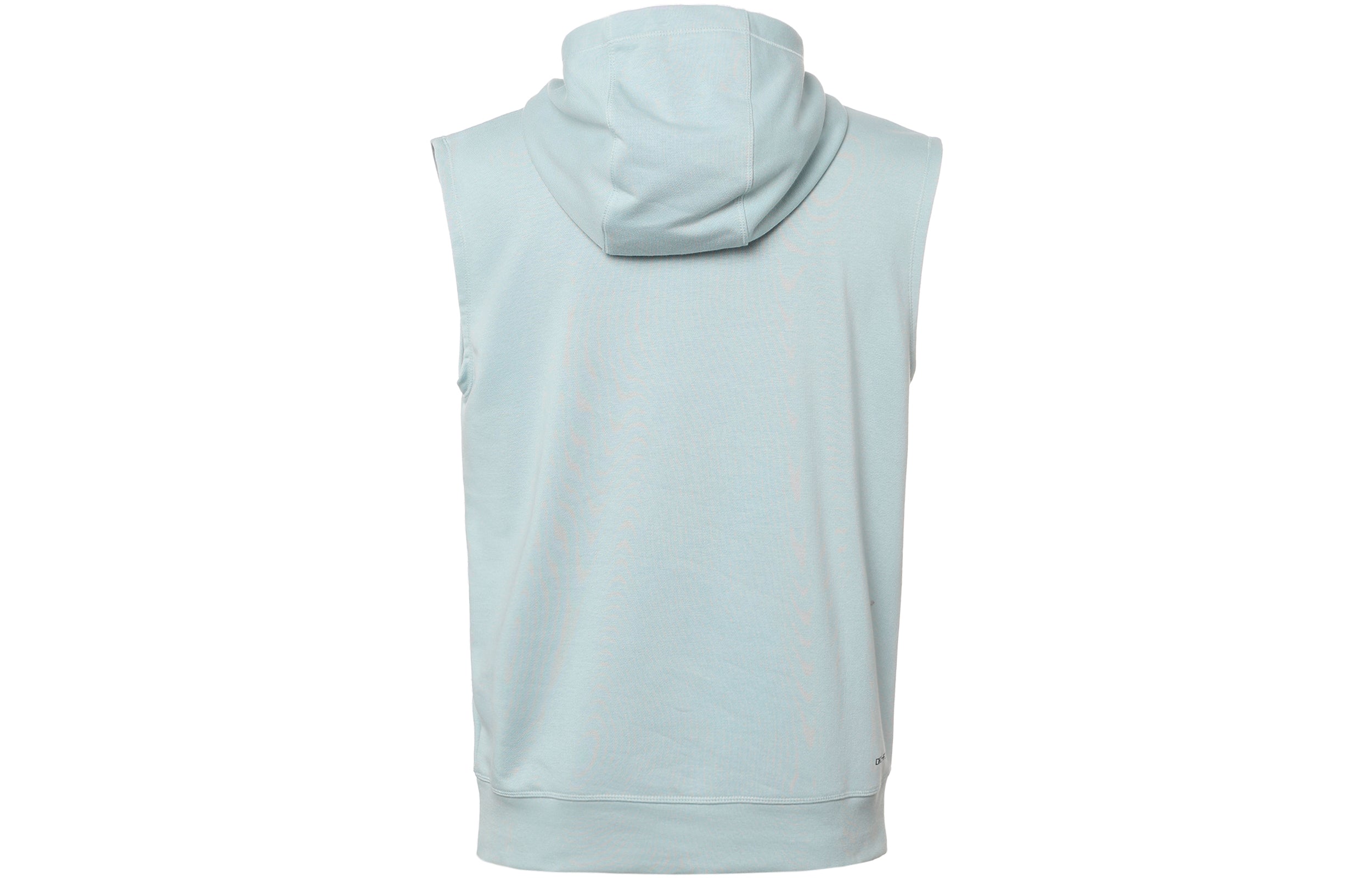 Dri-FIT Sport Sleeveless Breathable Solid Color Pullover hooded Vest Blue
