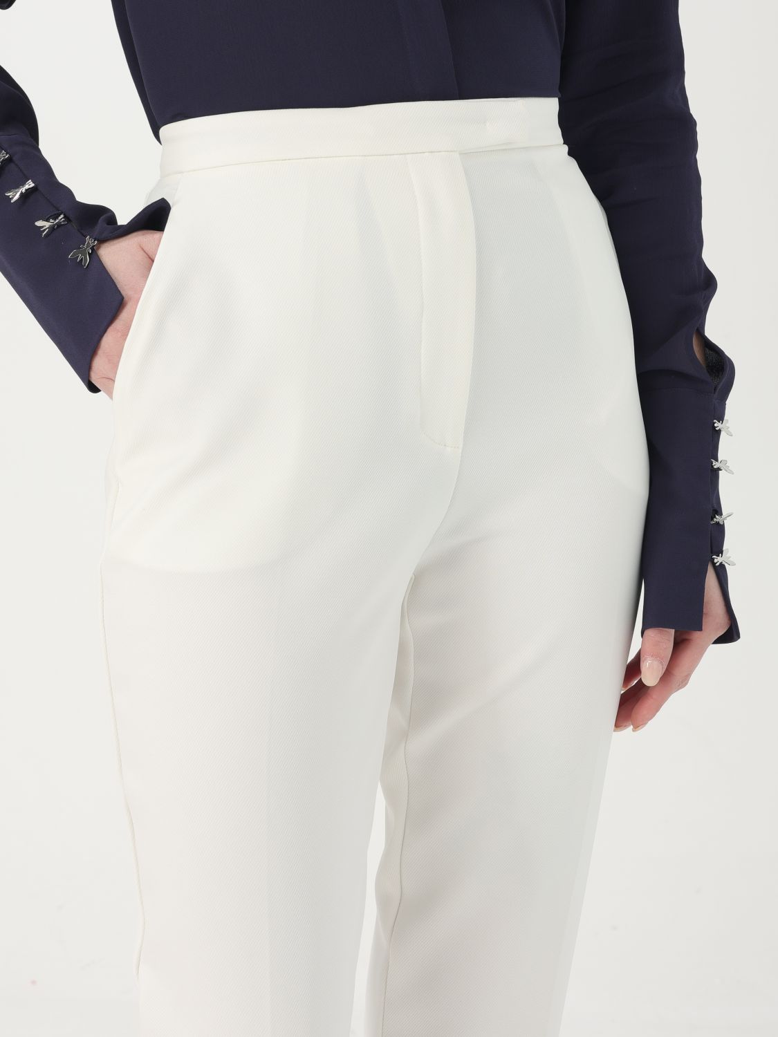 Twill trousers - Black