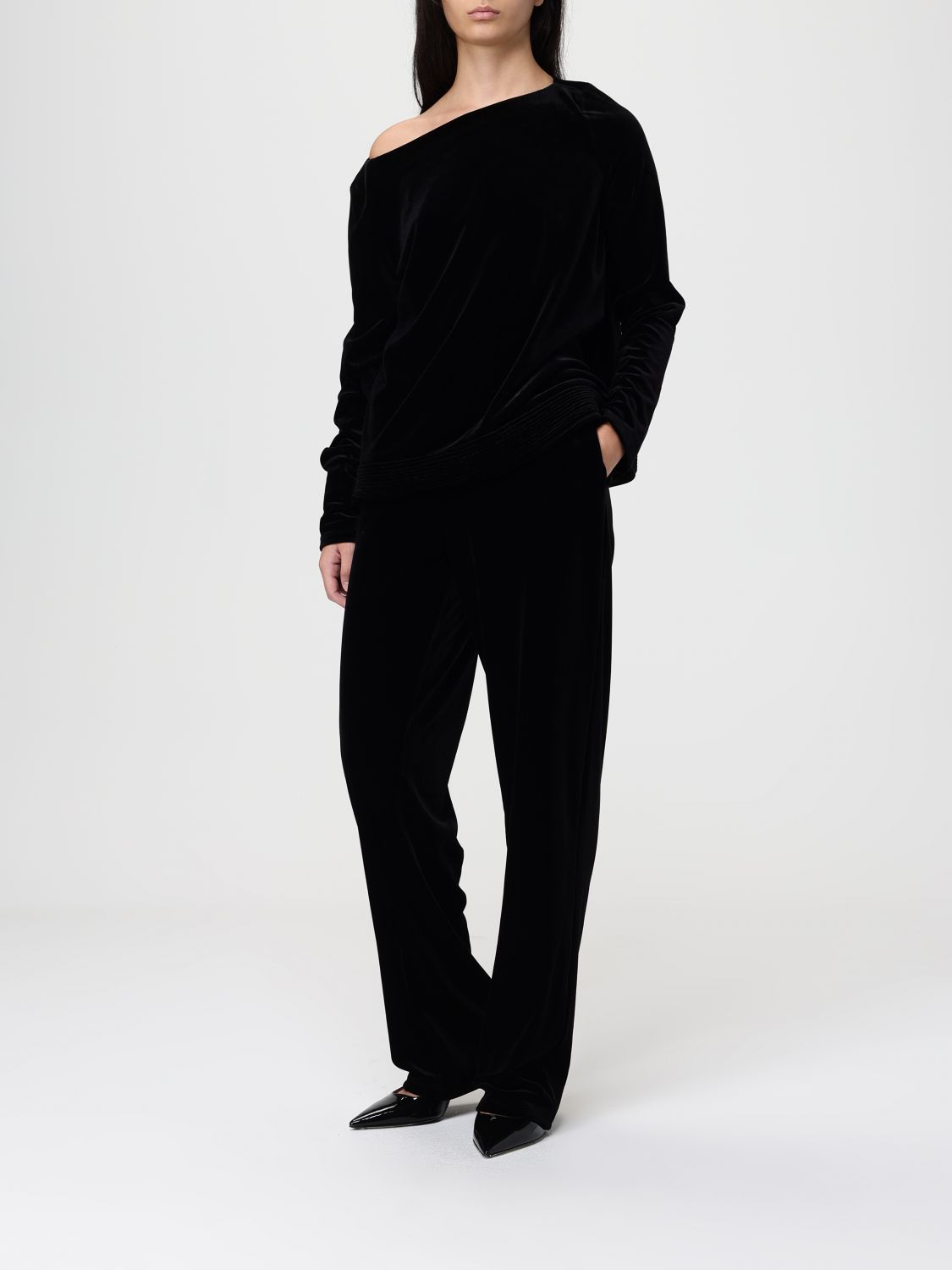 Pants Woman color Black