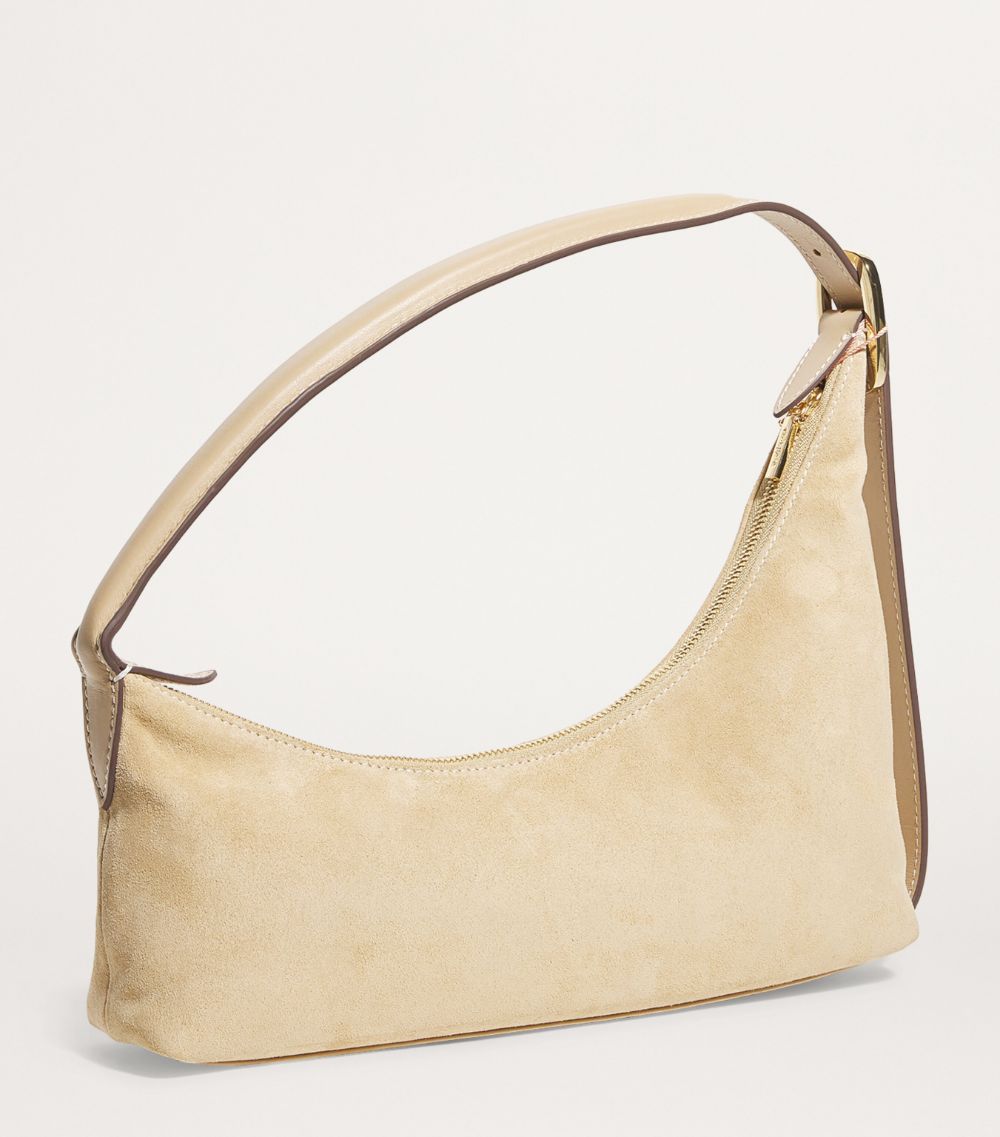 Suede Lola Shoulder Bag