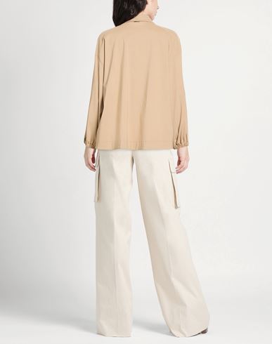 Woman Shirt Beige Size S Rayon, Nylon, Elastane