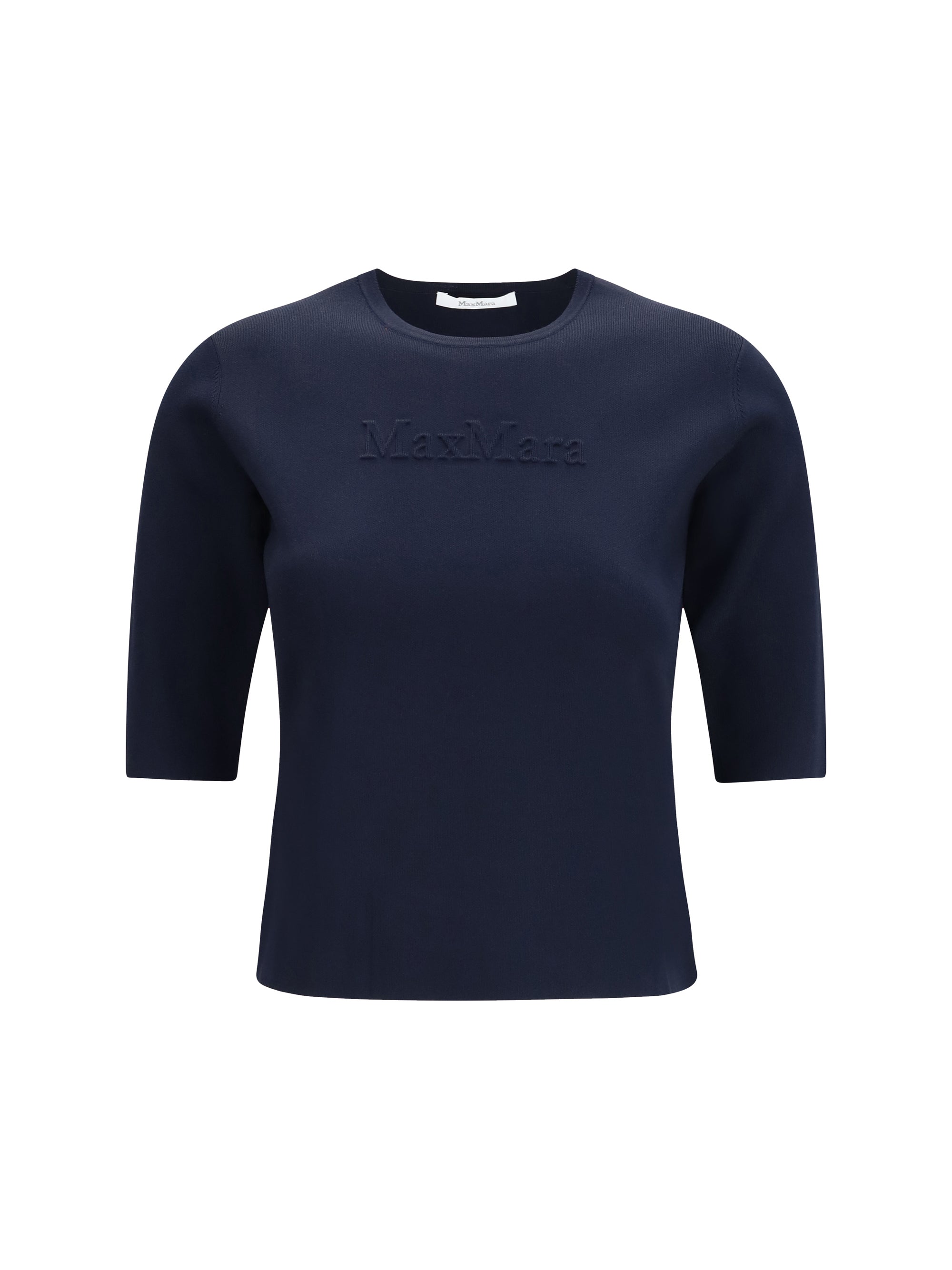 Logo-Embroidered T-Shirt — Navy