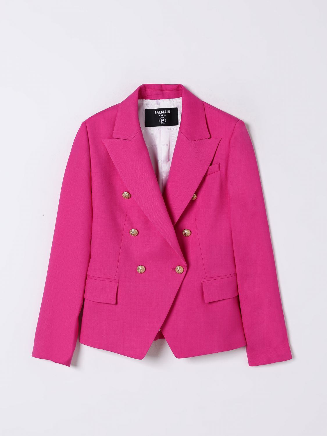 Blazer BALMAIN Kids color Raspberry