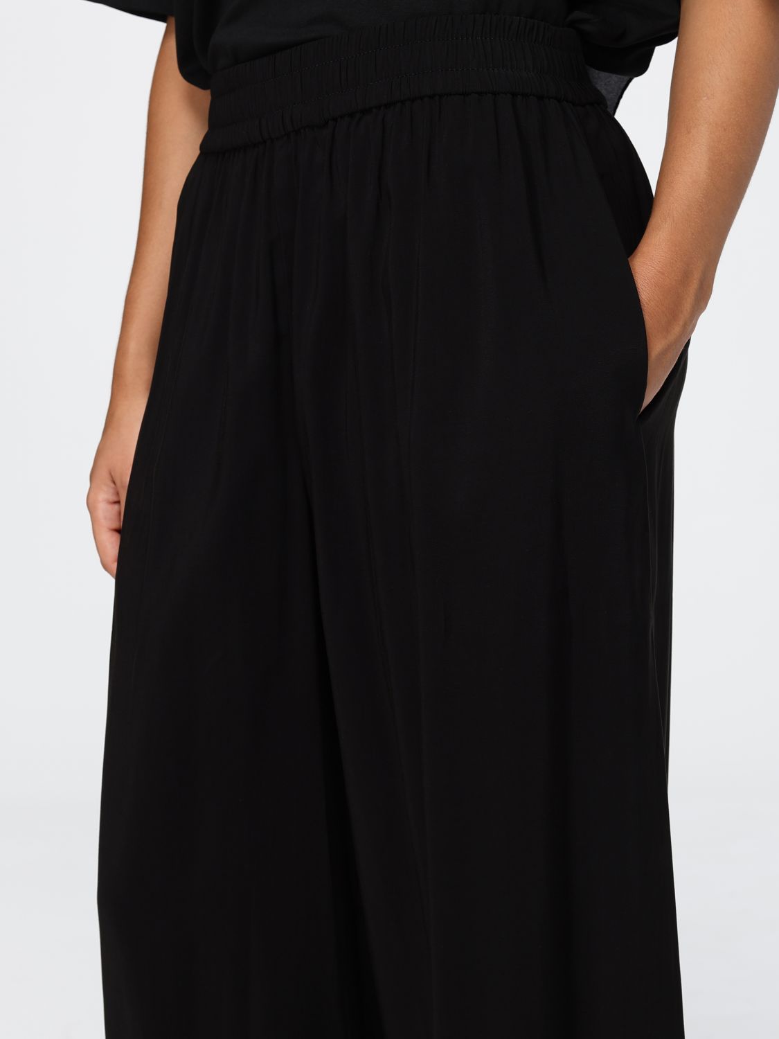 Pants Woman color Black