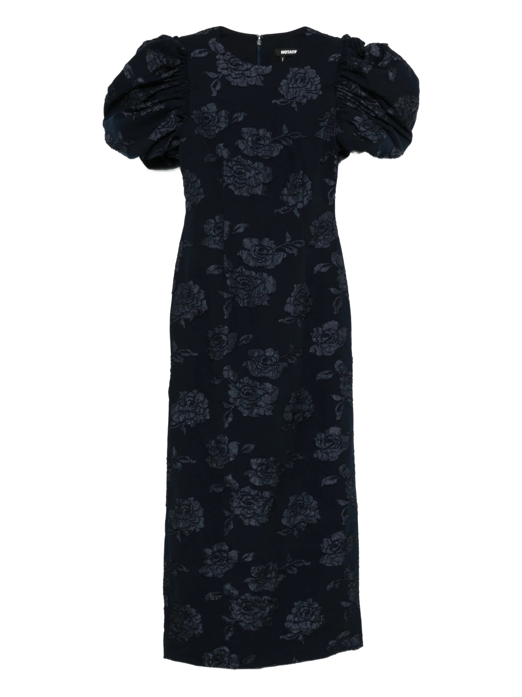 Puff Sleeve Maxi Dress