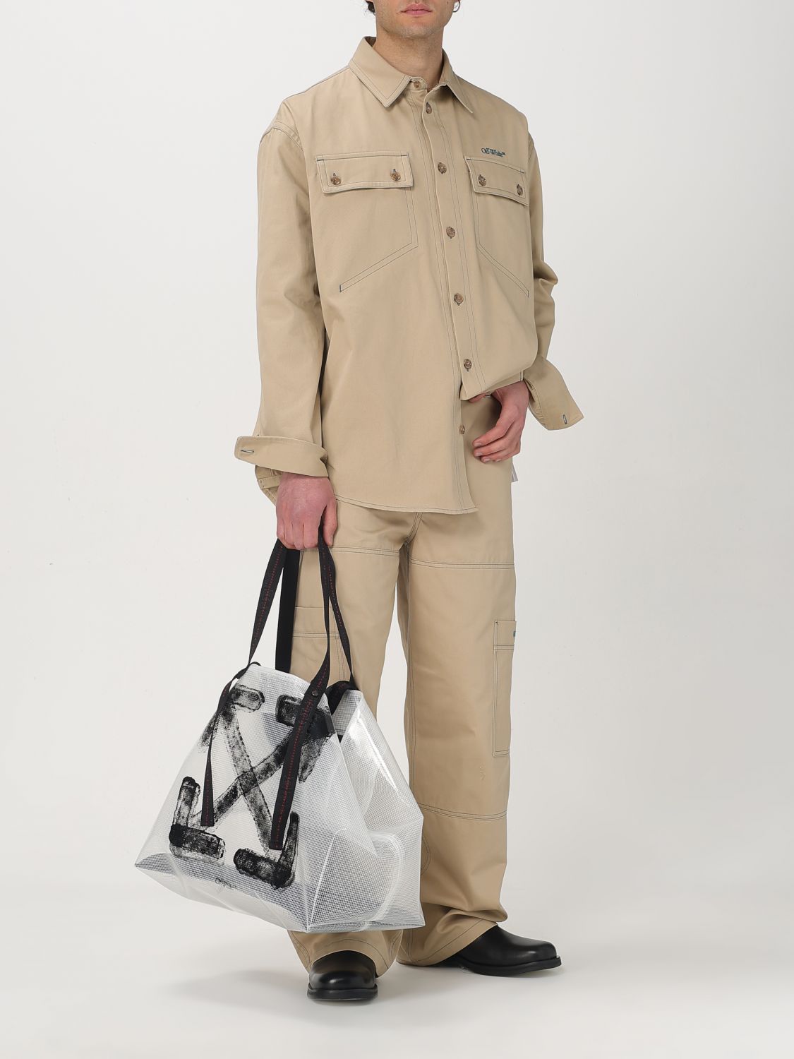 Cotton trousers - Brown