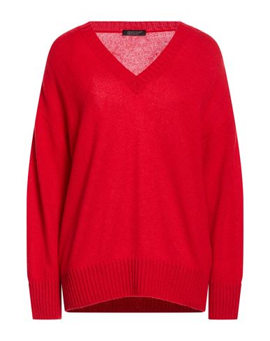 Woman Sweater Red Size 4 Cashmere