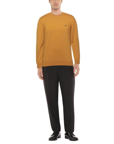 Man Sweater Marigold Size XXL Wool