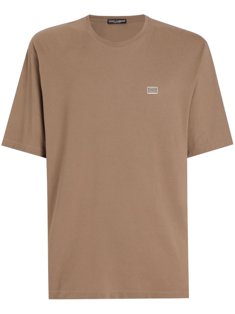 Logo-plaque T-shirt - Black