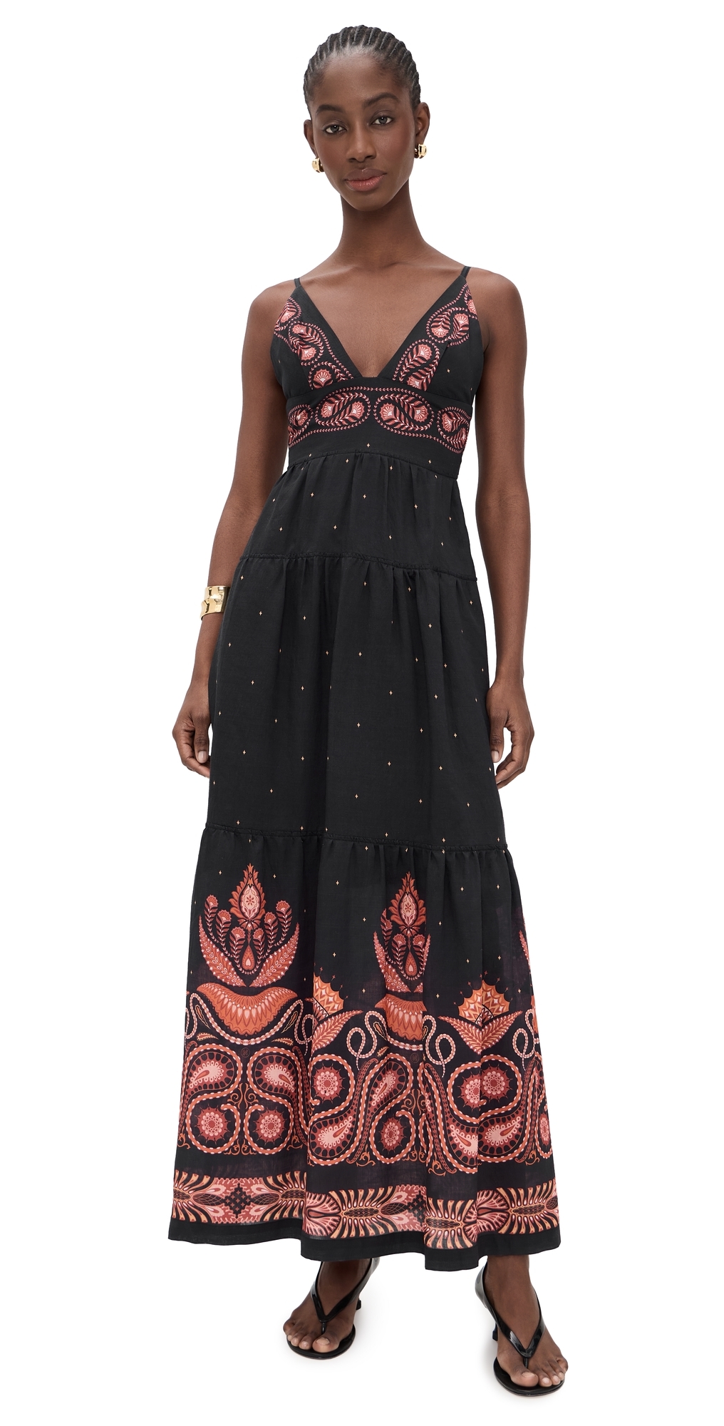 Valor Dress Black Print