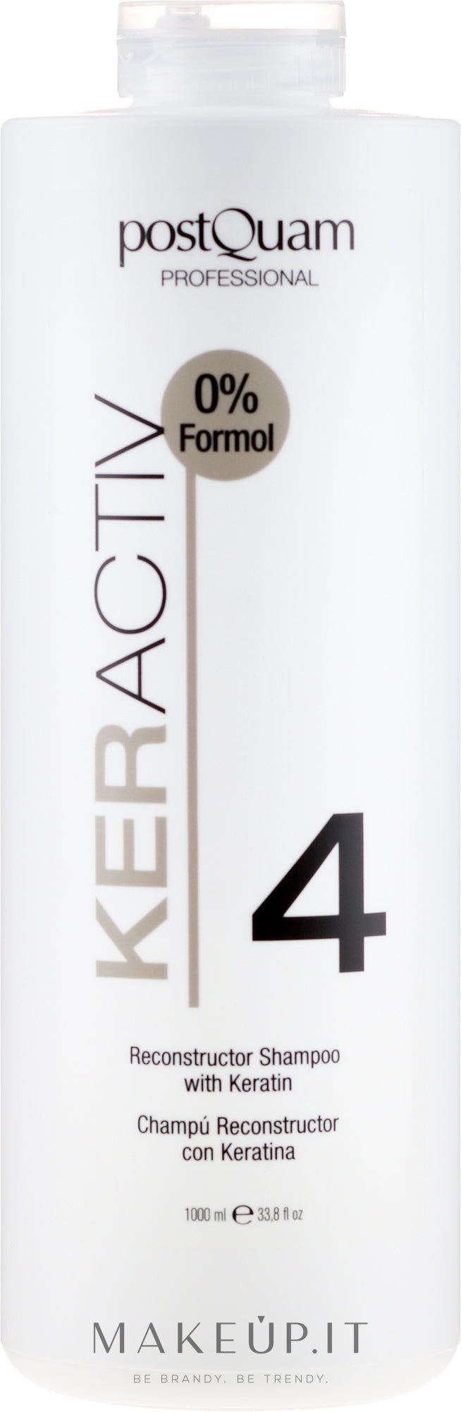 Shampoo ristrutturante alla keratina PostQuam Keractiv Reconstructor Shampoo With Keratin