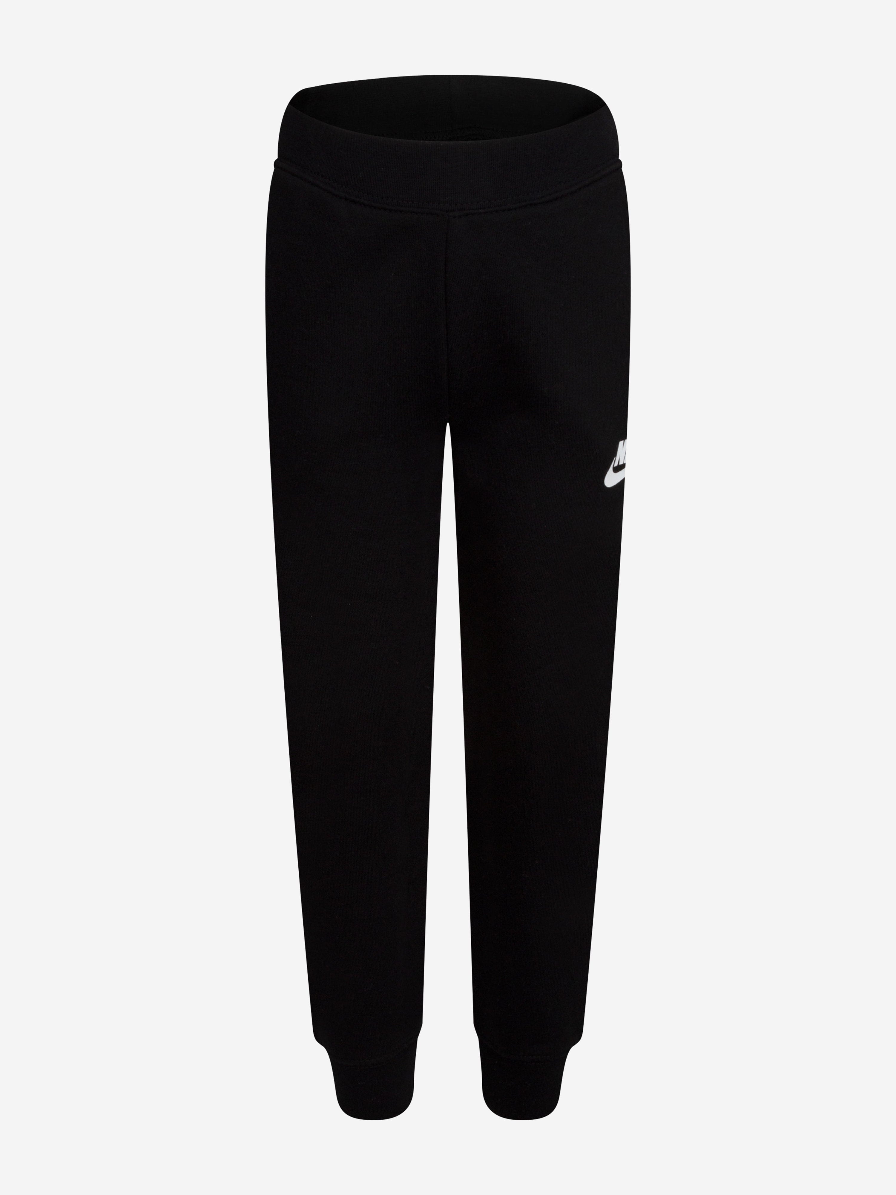 Girls Club Fleece Joggers in Black