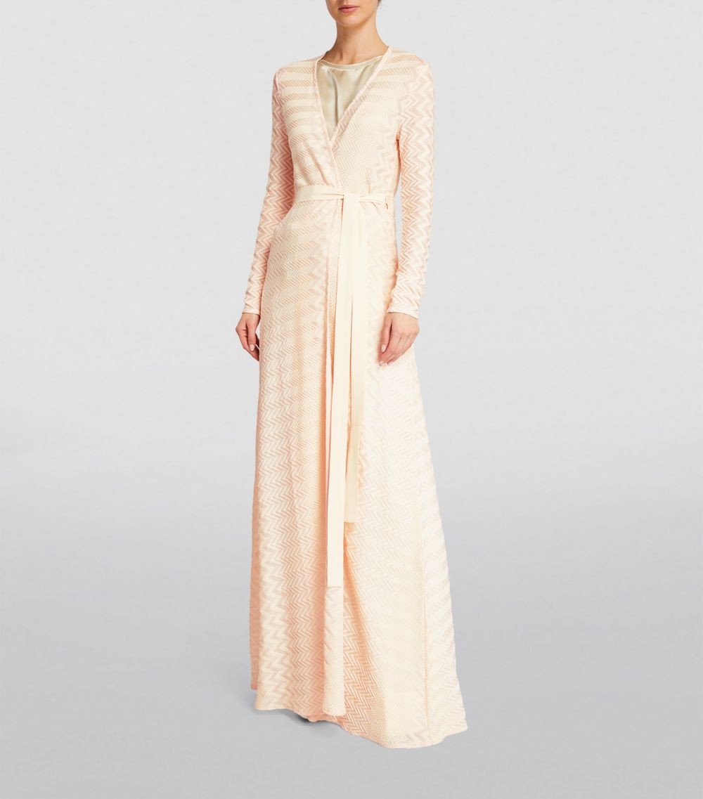 Cotton-Blend Longline Cardigan