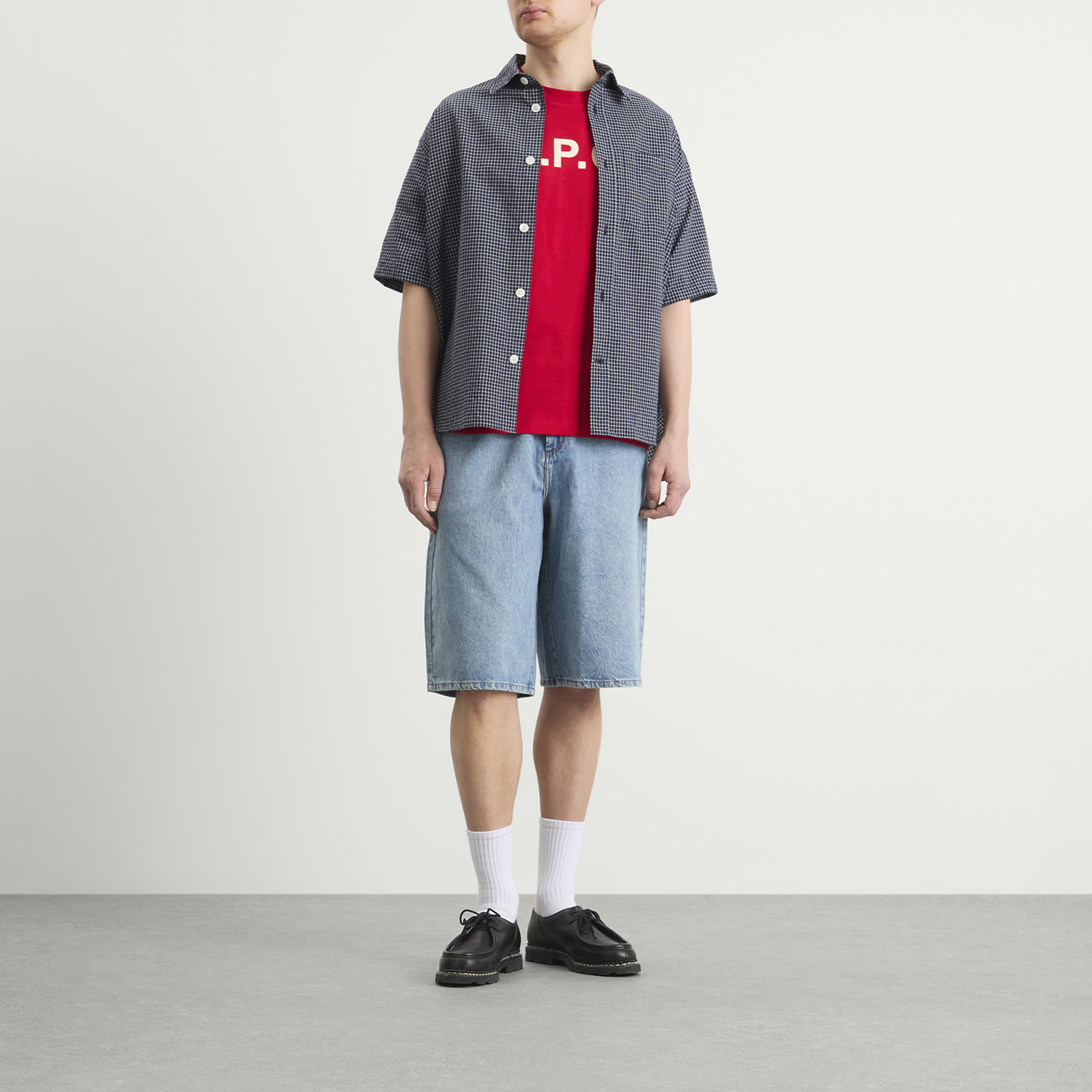 Men's VPC Logo T-Shirt Red/Ecru