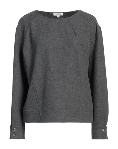 Woman Top Grey Size 2 Recycled polyester, Viscose, Wool, Elastane