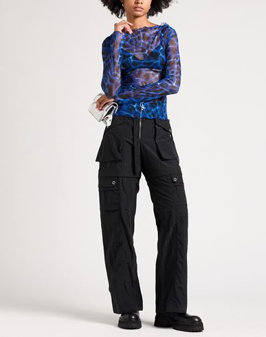 Woman Top Blue Size S Polyester, Elastane