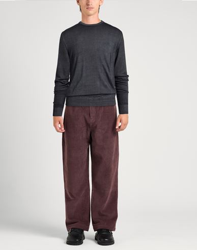 Man Sweater Charcoal Size L Wool