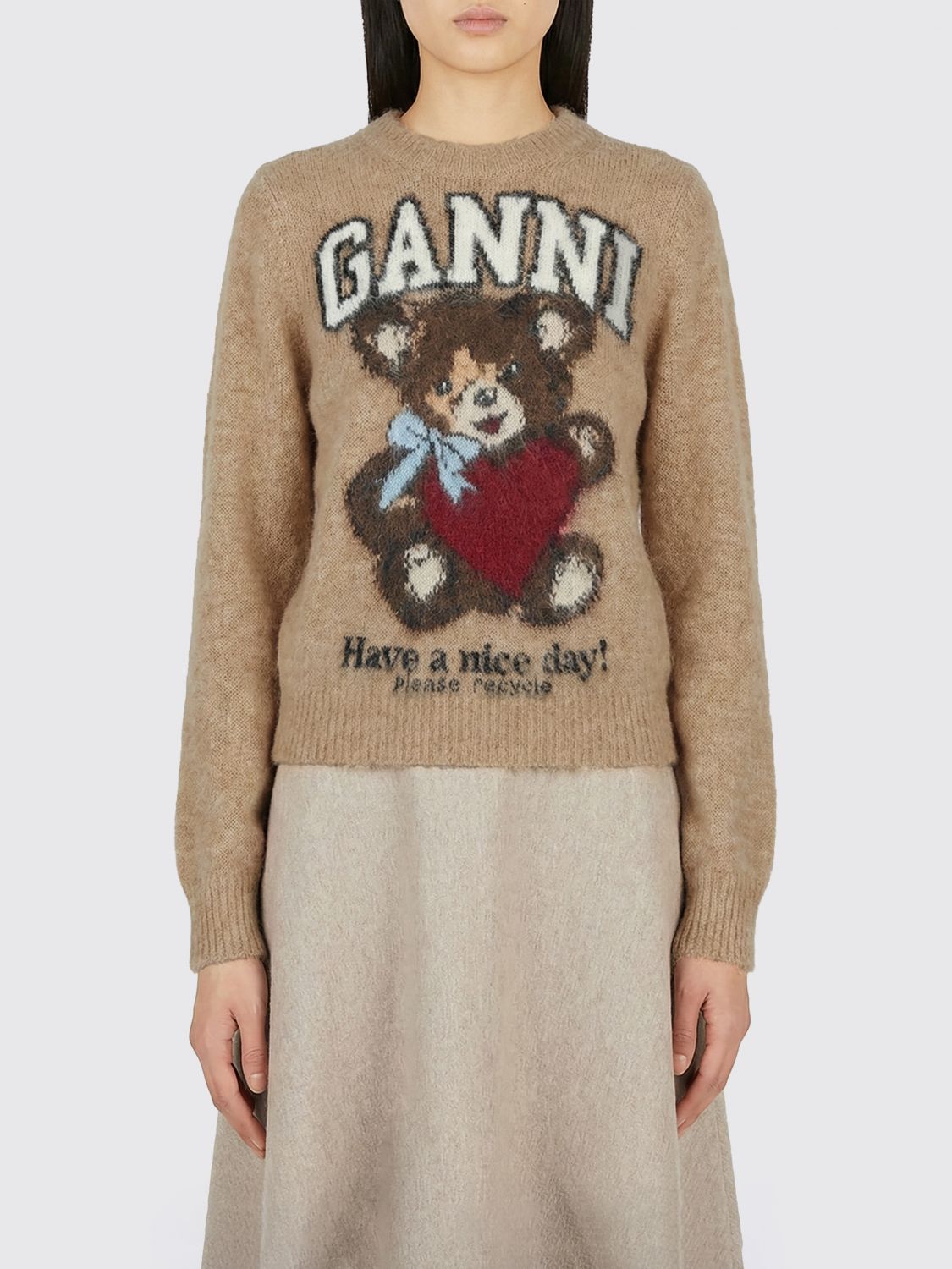 Sweater Woman color Camel