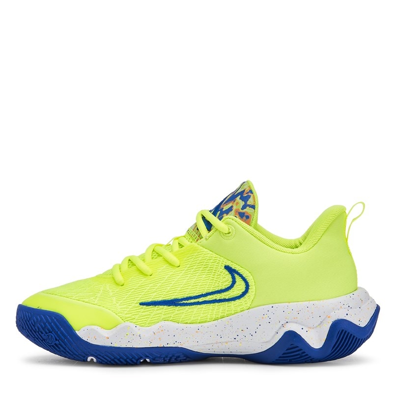 Kids' Giannis Immortality 4 Basketball Shoe Big Kid Shoes (Green/Blue)