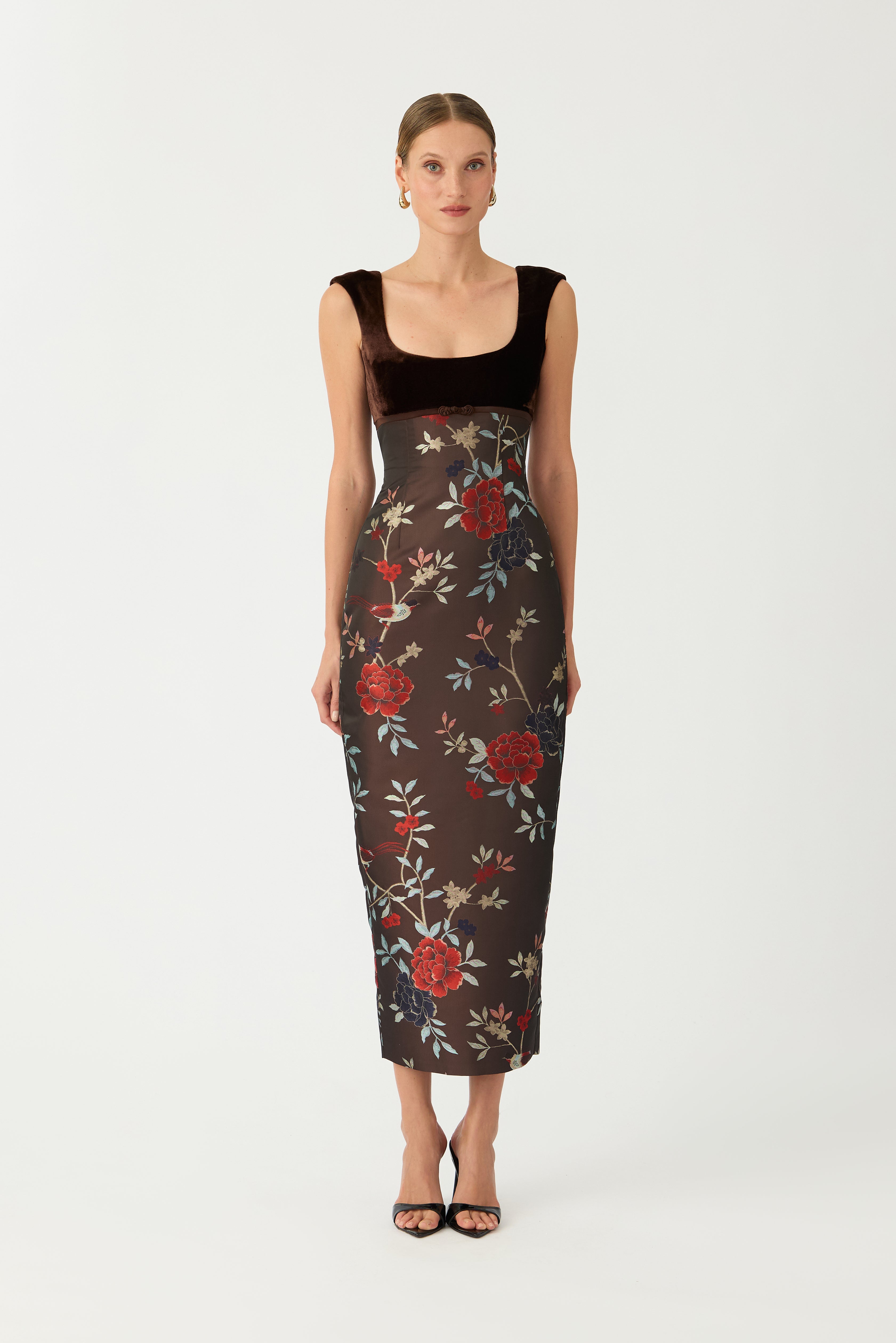 Tove Jacquard Dress