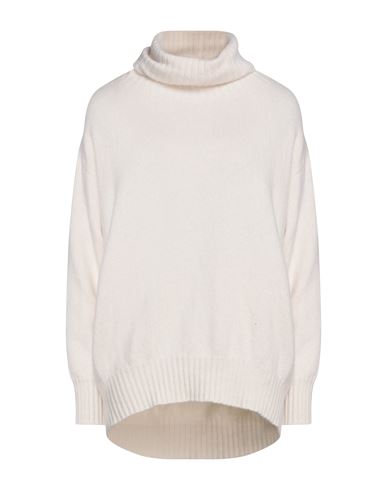 Woman Turtleneck Ivory Size XS Cashmere