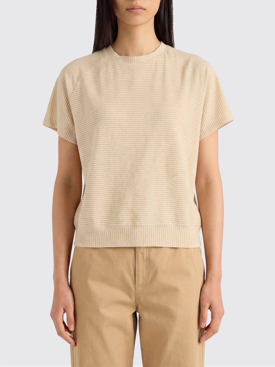 MOMONÌ T-Shirt Woman color Cream