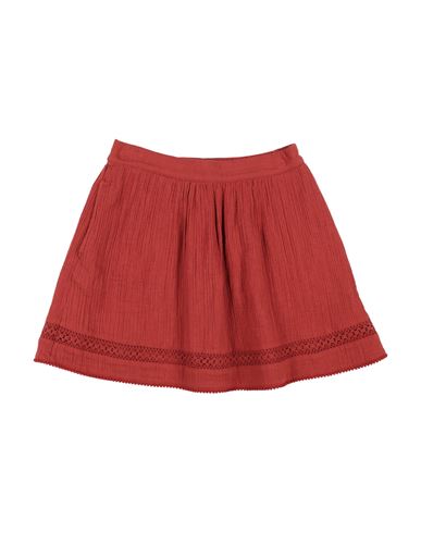 Kid Girl Kids' skirt Rust Size 12 Cotton