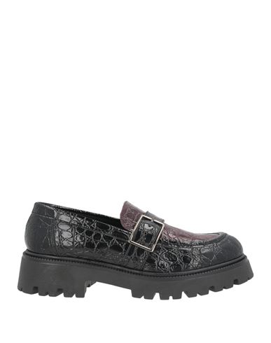 Woman Loafers Black Size 10 Synthetic material