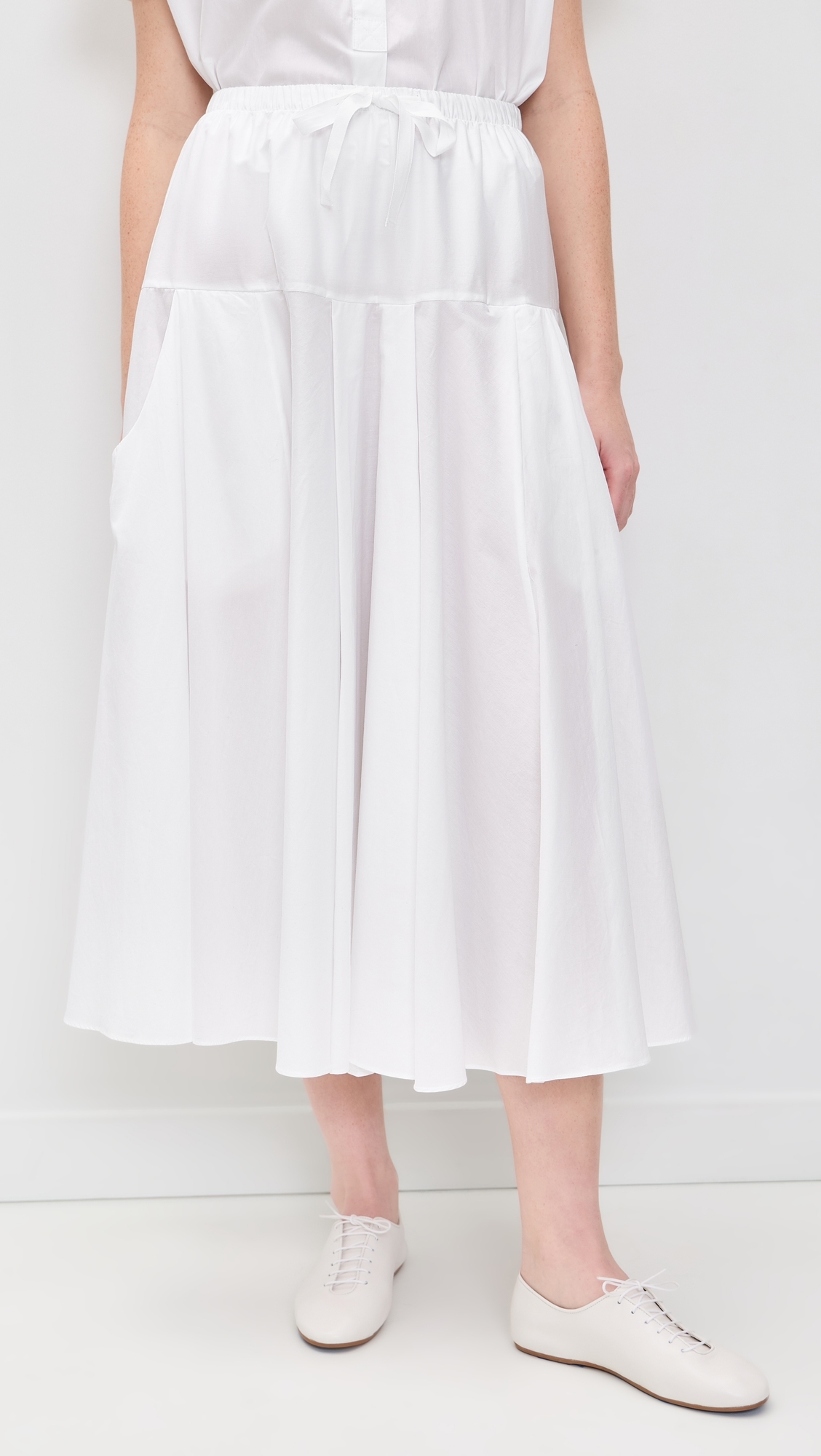 The Italian Summer Skirt White