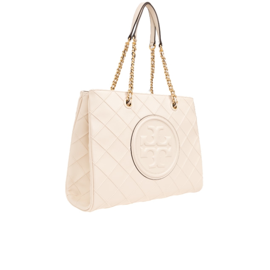 Napa Leather Soft Chain Fleming Tote
