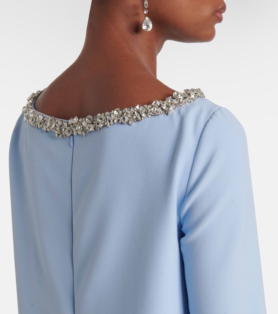 Naimal embellished caped gown
