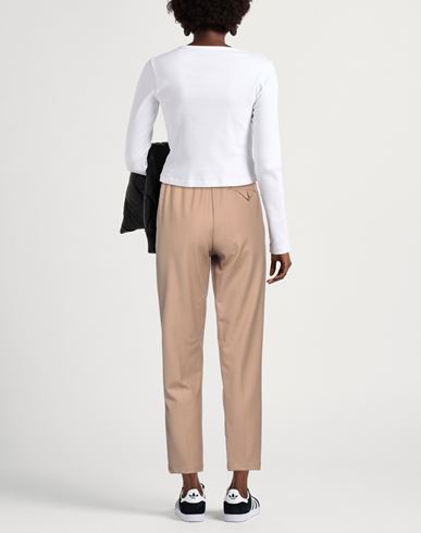 Momoní Woman Pants Camel Size 4 Virgin Wool, Elastane