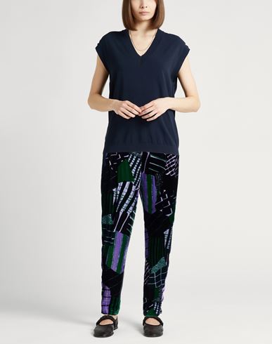 Woman Pants Purple Size 8 Viscose, Silk