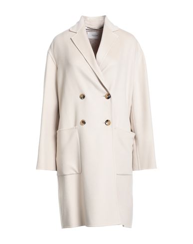 Woman Coat Beige Size 0 Cashmere