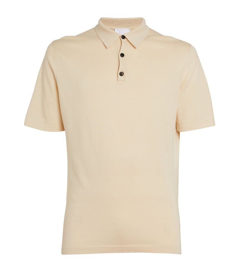 Sea Island Cotton Polo Shirt