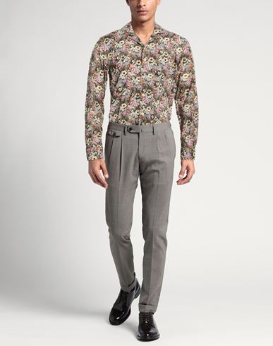 Man Shirt Grey Size S Cotton